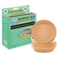 Bonnie Bio Cooking Cups Adults/Pie size Air Fryer Liners